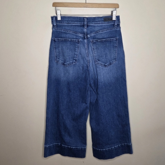Le Jean | Rosie Wide Leg High Rise Crop Culotte Jeans Size 27 - Picture 9 of 9